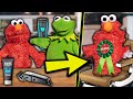 Kermit The Frog SHAVES Elmo! (Gone Wrong)