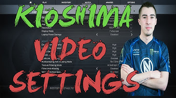CSGO: ENVYUS kioShiMa video settings