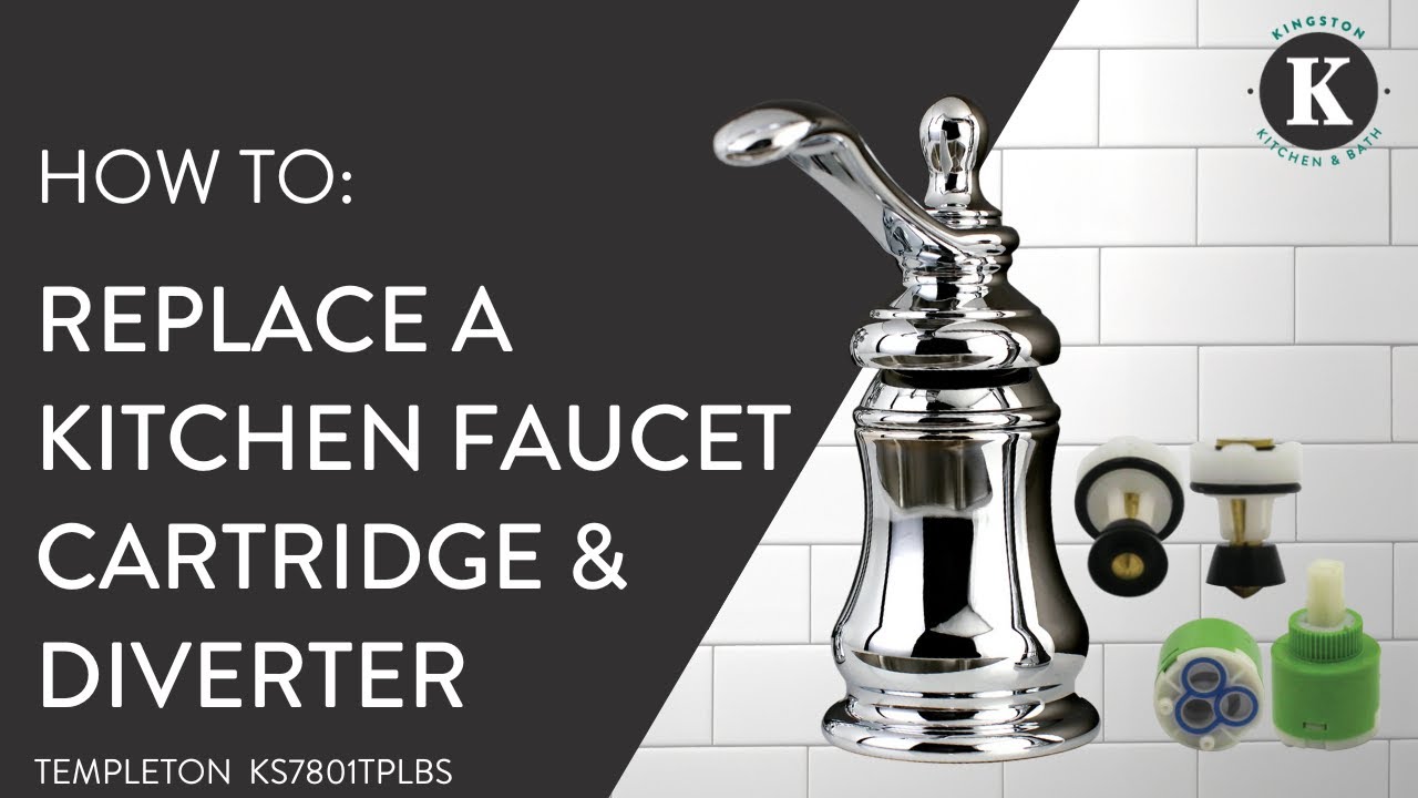 How to Replace a Kitchen Faucet Cartridge & Diverter - KBRP562D