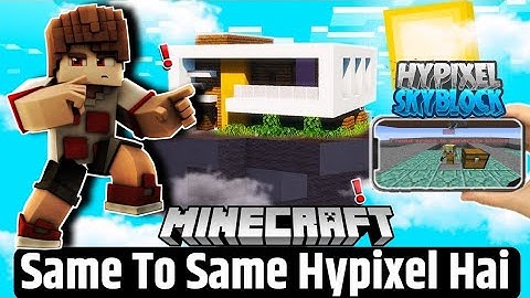 How To Play Hypixel In Minecraft Pe 1.21 Hypixel Skyblock Server Released For Minecraft Pe 1.21.50