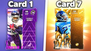Using EVERY Derrick Henry Card To Build My Team