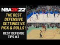 NBA 2K22 Best Defensive Settings : How to Play Defense in 2K22