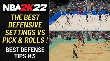 NBA 2K22 Best Defensive Settings : How to Play Defense in 2K22