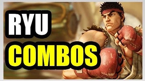 SFV - RYU COMBOS!! HD 60 fps - Street Fighter 5