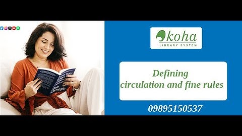 Koha for Beginners: How to Set Up Circulation & Fine Rules | Step-by-Step Guide