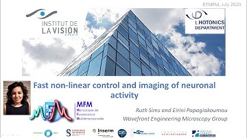 Fast non-linear control and imaging of neuronal activity