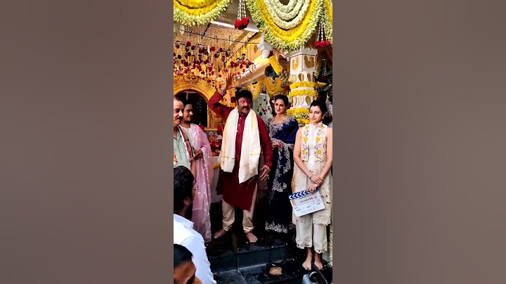 Nandamuri Balakrishna Roars with a Dialogue at #Akhanda2 -  Pooja Ceremony  #viralvideo