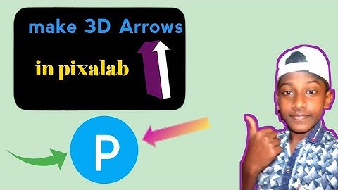 How to create a 3D arrow in pixelLab