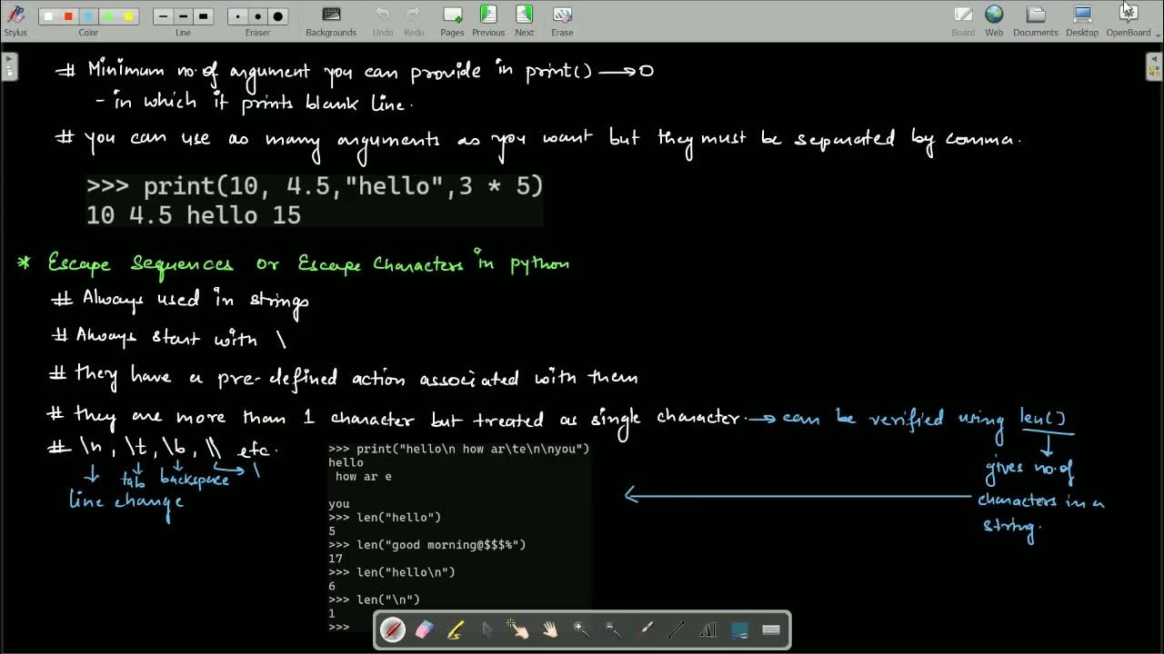 Class 6 - f strings in python and sep argument in print - YouTube