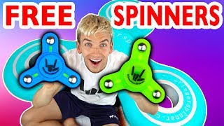 FREE FIDGET SPINNER GIVEAWAY!!