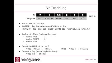 CSCE 317 Spring 2020 Lecture 2:  AVR GPIO and Interrupts
