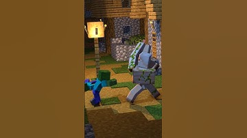 Upgrade Iron Golem !! / Minacraft Animation