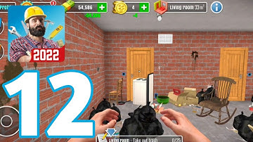 House Flipper Mobile - Gameplay Walkthrough Part 12 - 2nd Dirtiest House (iOS, Android)
