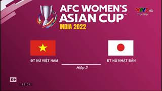 VTV | Hình chờ trước trận đấu - Cúp bóng đá nữ châu Á 2022 (since 24.1.2022)