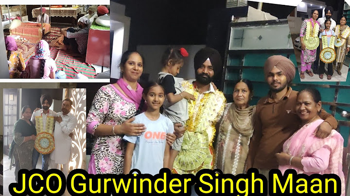 ਜਦੋਂ ਮੇਰਾ ਭਾਣਜਾ JCO ਬਨਣ ਤੋ ਬਾਅਦ ਪਹਿਲੀ ਵਾਰ ਘਰ ਆਇਆ 🥰 :- Parmjeet Sidhu