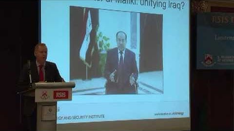 RSIS Distinguished Public Lecture by Lieutenant General (Retd) Sir Paul Newton KBE