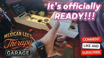 My console for my 87 monte SS is COMPLETE!!!