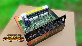 REVIEW KIT POWER AMPLIFIER SPEAKER AKTIF STEREO KARAOKE PLUS ECHO 1700W PMPO