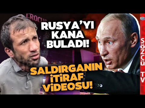 Moskova Saldırganının İtiraf Videosu! Putin'e Savaş Emri Verdirtecek Sözler