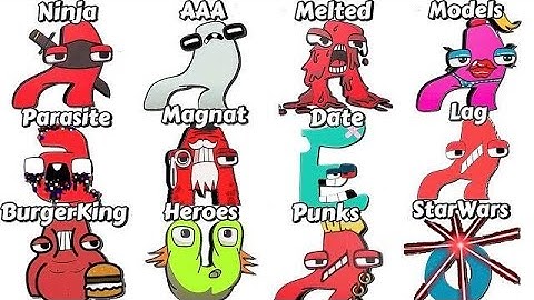 Alphabet Lore But Everyone ALL Different Versions New Full Version 3  part