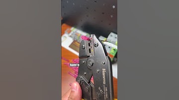 How to use Heat Shrink Butt Connectors with Crimping Tools #crimpingtools #electricians