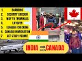 India to canada my first flight experience  airfrancedirect flight vlog 2023 canadamontreal