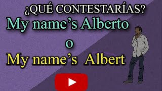  Descubre con este video si es correcto traducir tu nombre en Estados Unidos o Inglaterra 