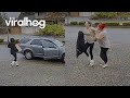 Package Thief Caught in the Act || ViralHog