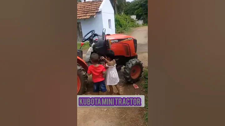 Kubota Mini Tractor #tractors #shorts #minitractor #kubota #neostar #lorrydriving #masseyferguson