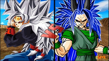 New Dragon Ball AF V5 Final Budokai Tenkaichi 3 Gameplay - Goku SSJ6 SSJ7 SSJ8 SSJ9 SSJ10 Vs Zaiko