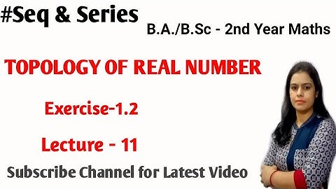 Important Questions of Nbd,Interior of a Set,Open and Closed Set ||B.A./B.Sc - 2nd Year Sem 4th