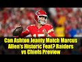 Can Ashton Jeanty Match Marcus Allen's Historic Feat? Raiders vs Chiefs Preview