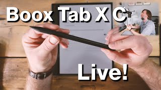 Live Testing and Chat about the Boox Tab X C screenshot 5