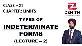 Limits - Indeterminate Forms & Methods for finding Limits - Class XI - Lecture 2