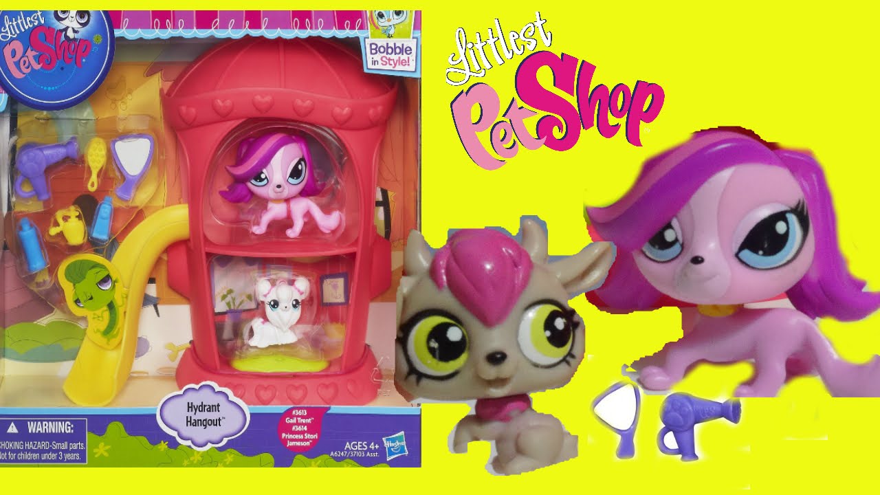 ألعاب بنات - حلاقة تلبيس ليتيليست بيت شوب صالون الحلاقة Littlest Pet Shop Hydrant