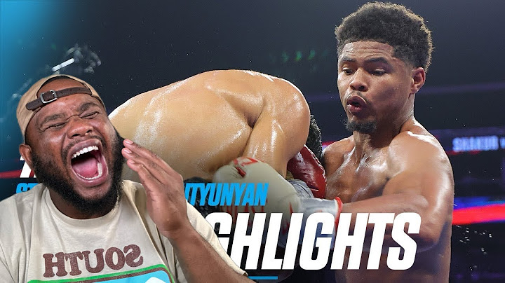 SLEEPFEST Shakur Stevenson Puts On A Clinic At Home | FIGHT HIGHLIGHTS