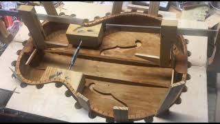 Vintage Silvertone archtop guitar restoration - Part 3 of 4