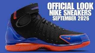 OFFICIAL LOOK NEW NIKE SNEAKERS RELEASING SEPTEMBER 2026