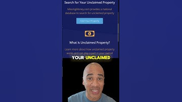 The Unclaimed Funds Website you MUST Know About!