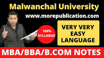 MBA BOOKS/NOTES MU|Malwanchal University|EASY LANGUAGE|BBA NOTES/BOOKS|BCOM NOTES/BOOKS|