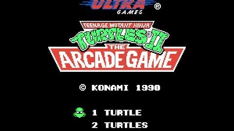 Classic Gaming NES - Teenage Mutant Ninja Turtles II: The Arcade Game