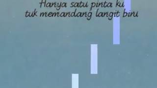 Video thumbnail of "Mocca - Hanya Satu ( lirik video )"