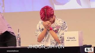 Compilation of Park Jihoon sneezing (sneeze attempts)