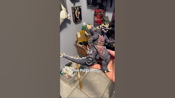 Custom monsterverse Spacegodzilla (closest you’ll will get to a tutorial) #customgodzillafigures￼