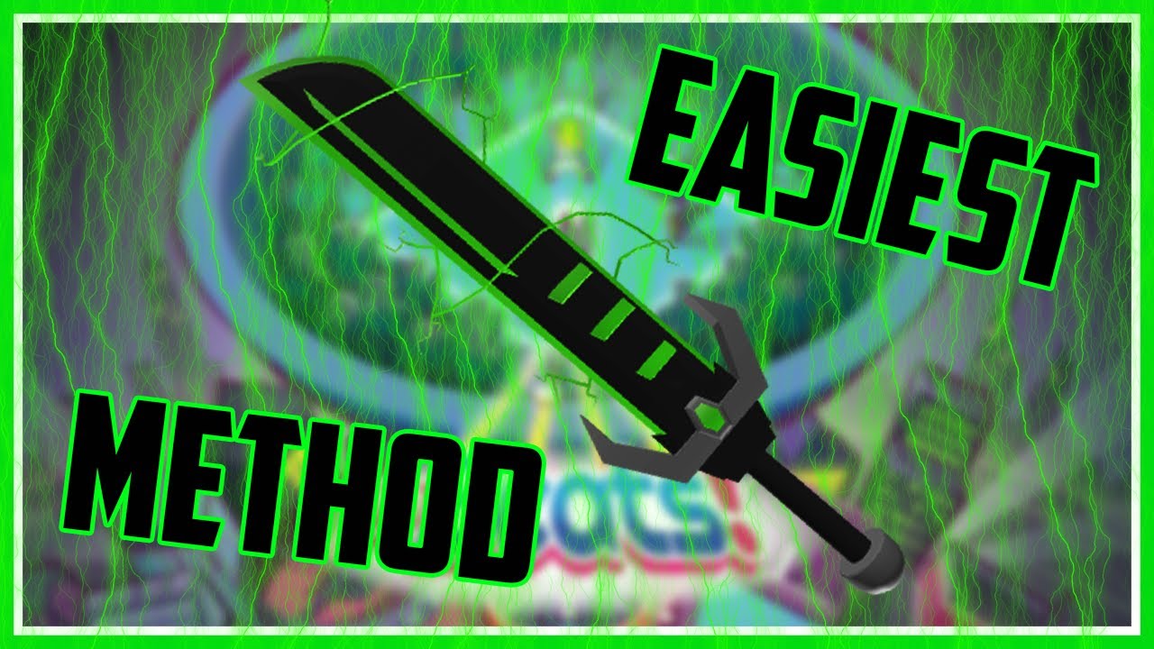 How To Get The Green Sword In Rb Battles Easiest Method Youtube - green sword roblox gear