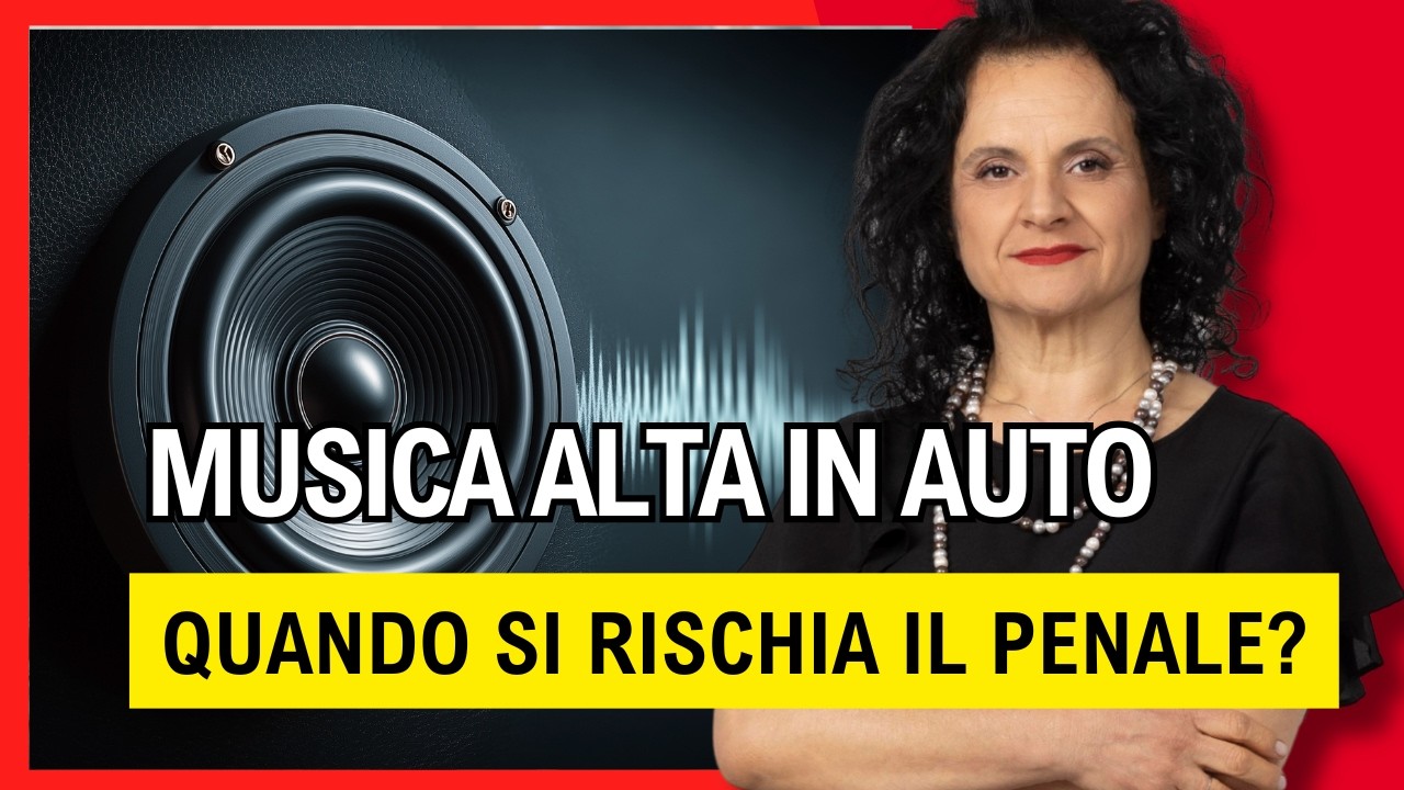 MUSICA ALTA E DISTURBO: QUANDO SI RISCHIA ANCHE IL PENALE