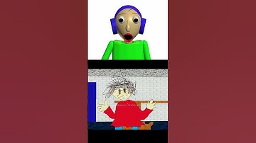 Baldi Reacts To Playtime Singing A Song #baldisbasics #baldi #shorts #pghlfilms #youtubeshorts