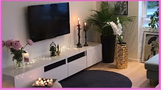 اشكال و موديلات مودرن تساعدك في اختيار طاولات التلفاز/Modern   Decorate Around Your TV Stand