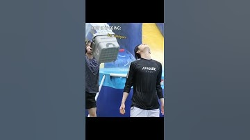 Yeonjun re-enacting this moment...💀 #txt #yeonjun #taehyun #shorts