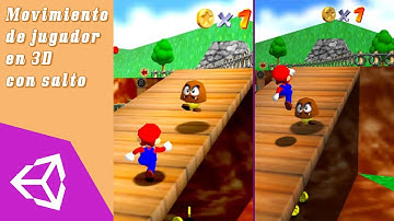 Movimiento 3D en Unity con salto! 😎